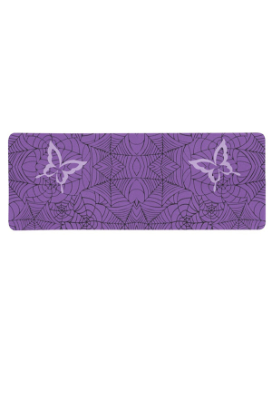 Gothic Purple Butterfly Web Prints Mouse Pads