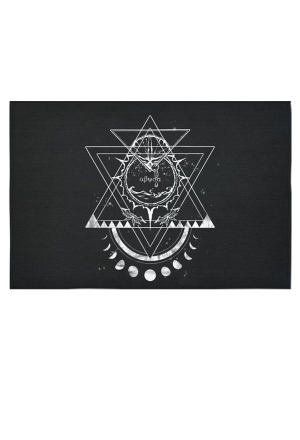 Gothic Black Abyss Tapestry 60x40 Inch