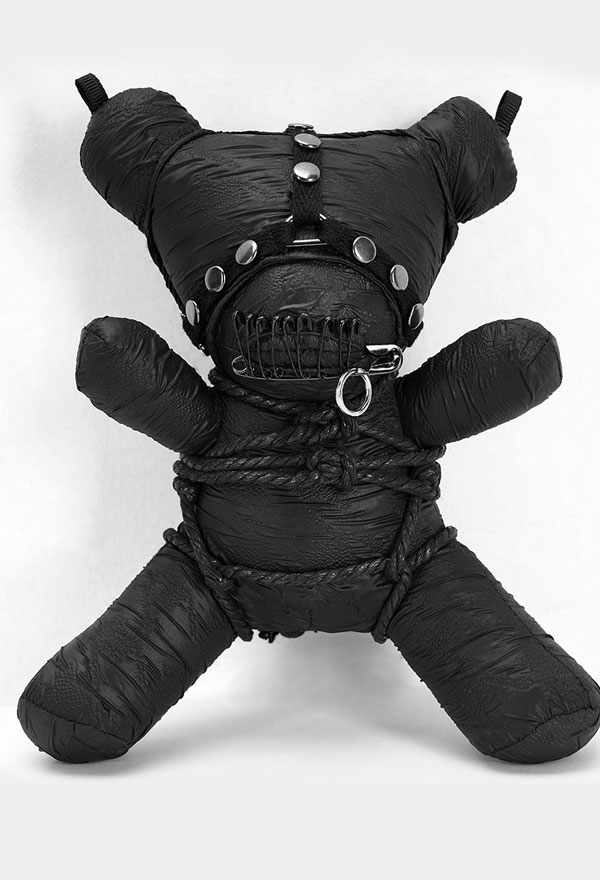 Punk Rave Dark Taboo Bear Toy Gothic Punk polyester Inelastic Bear Toy