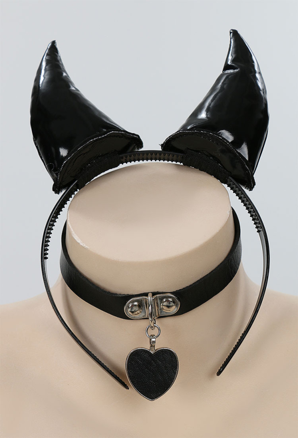 MIDNIGHT DEVIL Gothic Dark Style Mini Dress Bat Element Design Strapless Dress with Corset