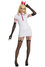Power Women Halloween Sexy Nurse Cosplay Costume