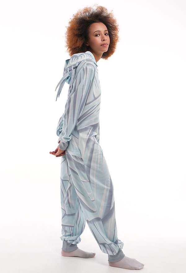 Christmas Statue of Liberty Onesies for Adults Women Home-wear Polyester Long Sleeve Comfortable Footed Pajamas