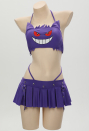 Dark Ghost Sexy Mini Skirt Two-Piece Swimsuit with Microskirt