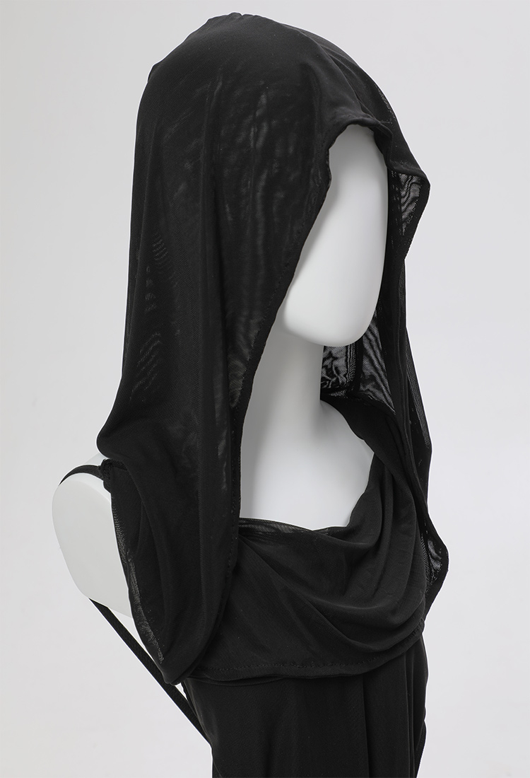 DARK BREATHE Gothic Hooded Swimsuit – Gothic Swimsuit Outfit | Black ...