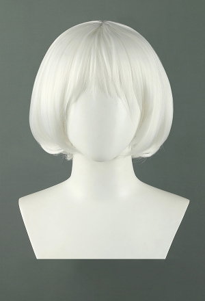 Type B Silver Short Cosplay Wig