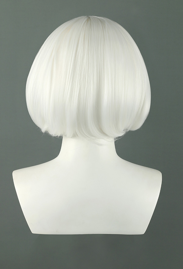 Type B Silver Short Cosplay Wig